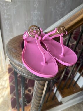 Lilly Pulitzer Hollie Jelly Sandals, excellent condition, size 7